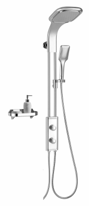 Душевая стойка Nautico SL-1101CP хром, штанга 109 см