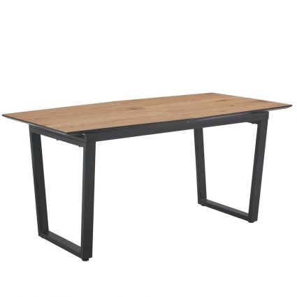 Раздвижной обеденный стол bradexhome Master с металлическим каркасом , 200x90x76 см,  стиль скандинавский