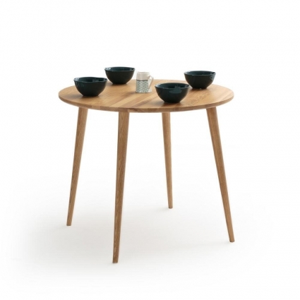 Обеденный стол La Redoute Crueso из ясеня  90x90x75 см,  стиль скандинавский