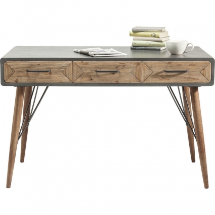 Стол письменный X KARE DESIGN Factory с ящиками, 120x60x76 см,  стиль лофт