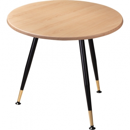 Обеденный стол RHOME Месси beech light 80x80x75 см,  стиль скандинавский