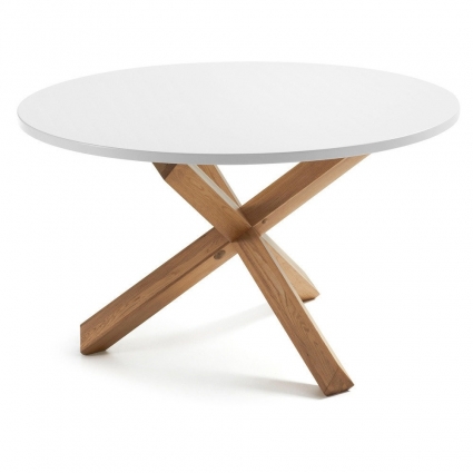 Круглый обеденный стол Julia Grup La Forma Nori 120x120x75 см,  стиль современный