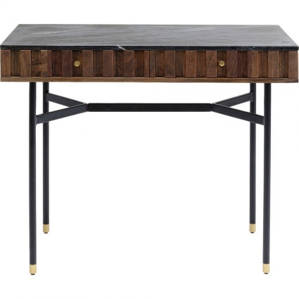 Стол письменный KARE DESIGN Piano из акации с ящиками,  стиль современный