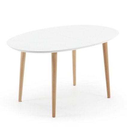 Обеденный стол La Forma Julia Grup OAKLAND  140x90x74 см,  стиль скандинавский
