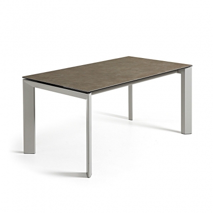 Обеденный стол La Forma Atta с керамической столешницей , 160x90x76 см,  стиль скандинавский
