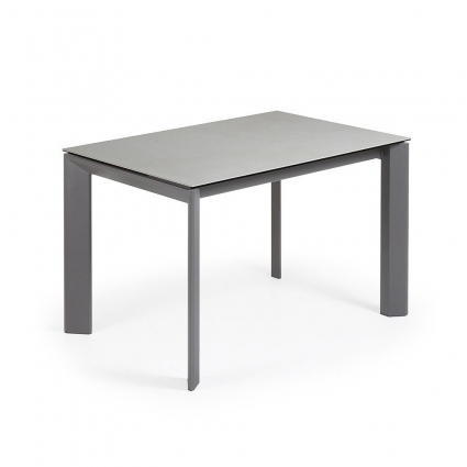 Обеденный стол La Forma Julia Grup ATTA со столешницей из закаленного стекла  180x80x76 см,  стиль скандинавский