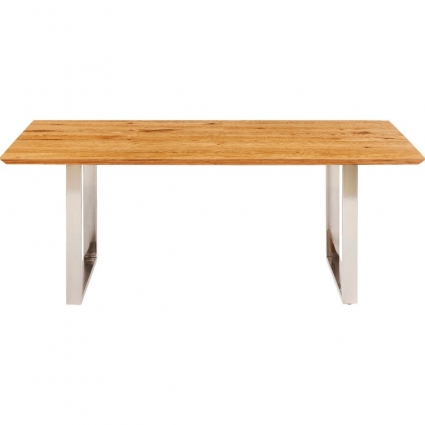 Стол KARE DESIGN Symphony с дубовой столешницей, 180x90x76 см,  стиль современный