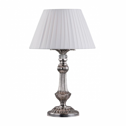 Настольная лампа Omnilux Miglianico OML-75414-01 в классическом стиле, цвет белый