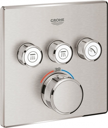 Термостат Grohe Grohtherm SmartControl 29126DC0 для душа, суперсталь, термостат