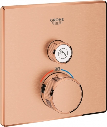 Термостат Grohe Grohtherm SmartControl 29123DL0 для душа, теплый закат, термостат, медь