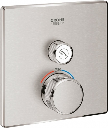 Термостат Grohe Grohtherm SmartControl 29123DC0 для душа, суперсталь, термостат