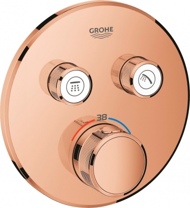 Термостат Grohe Grohtherm SmartControl 29119DA0 для душа, теплый закат, термостат, медь