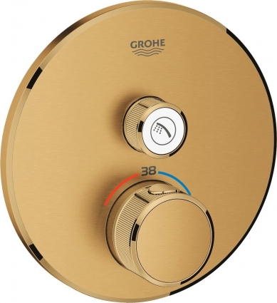 Термостат Grohe Grohtherm SmartControl 29118GN0 для душа, холодный рассвет, термостат, золото