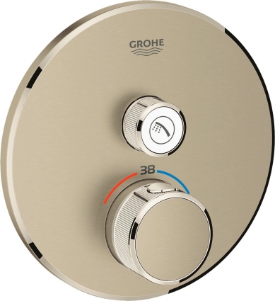 Термостат Grohe Grohtherm SmartControl 29118EN0 для душа, никель, термостат, сталь