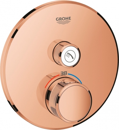 Термостат Grohe Grohtherm SmartControl 29118DA0 для душа, теплый закат, термостат, медь