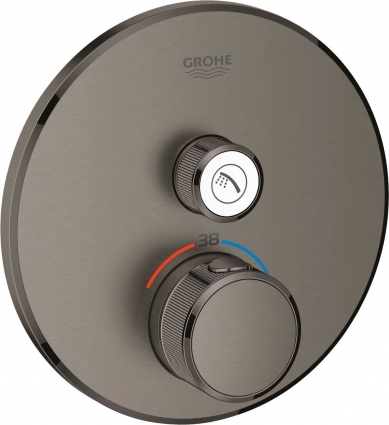Термостат Grohe Grohtherm SmartControl 29118AL0 для душа, темный графит, термостат, сталь