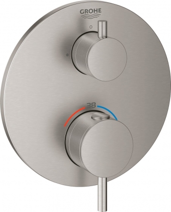 Термостат Grohe Atrio 24134DC3 для душа, суперсталь, термостат