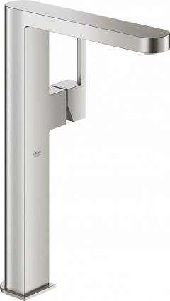 Смеситель Grohe Plus 32618DC3 для раковины, суперсталь, однорычажный, высота излива 29.1 см