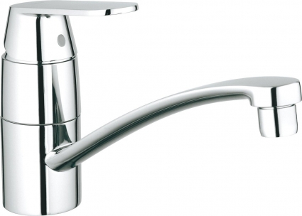 Смеситель Grohe Eurosmart Cosmopolitan 31170000 для кухонной мойки, хром, однорычажный, высота излива 10.8 см