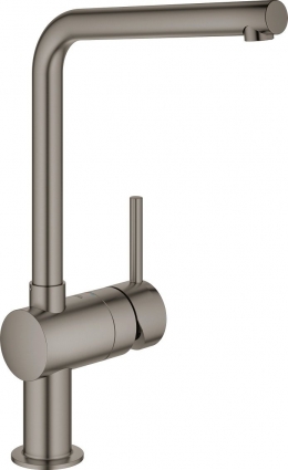 Смеситель Grohe Minta 31375AL0 для кухонной мойки однорычажный, серый