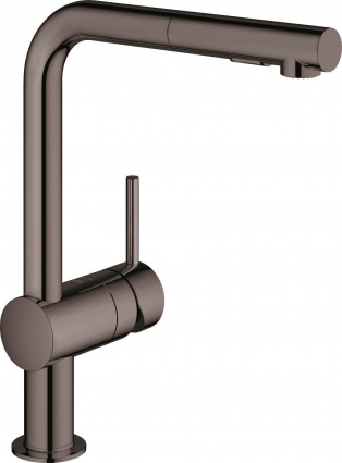 Смеситель Grohe Minta 30274A00 для кухонной мойки однорычажный, черный
