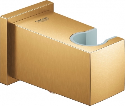 Шланговое подключение Grohe Euphoria Cube 26370GN0 с держателем, холодный рассвет, золото, штанга 5.2 см