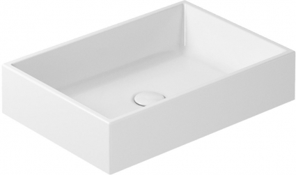 Раковина Galassia Plus Design 6103 55x40 прямоугольная, цвет белый