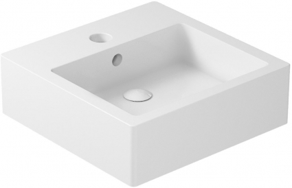 Рукомойник Galassia Plus Design 6022 48x48 квадратная, цвет белый