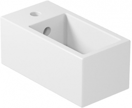 Рукомойник Galassia Plus Design 6030M 40x20 прямоугольная, цвет белый