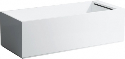 Ванна из искусственного камня Laufen Kartell 2.2233.2.000.616.1 прямоугольная, отдельностоящая