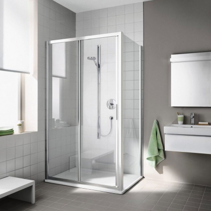 Душевой уголок Kermi Cada XS CK G2L 12020 VPK 120x90 см, L, прямоугольный, двери раздвижные