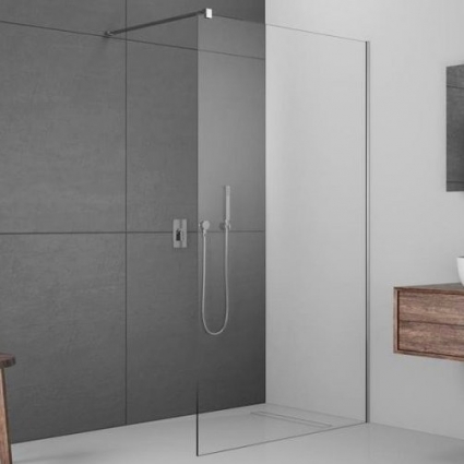 Душевая перегородка Radaway Modo New II 80 стекло прозрачное, профиль хром
