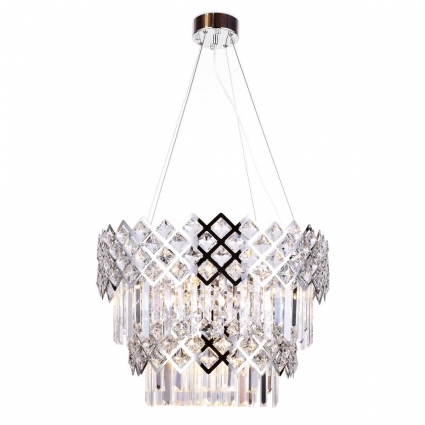 Подвесная люстра Ambrella light Traditional TR5273 в стиле модерн, цвет хром