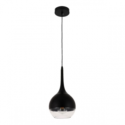 Подвесной светильник Lumina Deco Frudo LDP 11003-1 BK в современном стиле, цвет черный