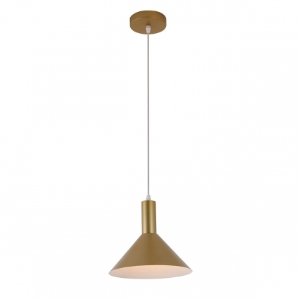 Подвесной светильник Escada 1108/1S Gold в морском стиле, мощность 60 Вт