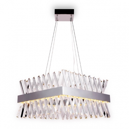 Подвесной светодиодный светильник Ambrella light Traditional TR5315 в стиле арт-деко, цвет хром
