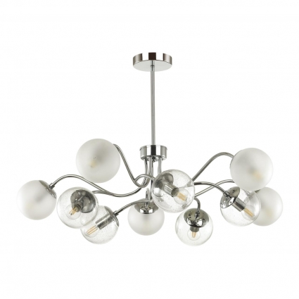 Потолочная люстра Lumion Candice 4554/10C в стиле модерн, цвет хром