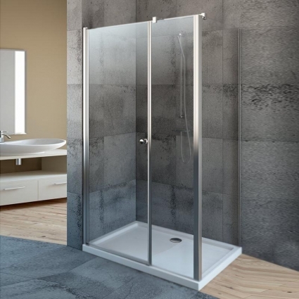Душевой уголок Radaway Eos KDS 120x80 L прямоугольный, двери распашные, стекло прозрачное