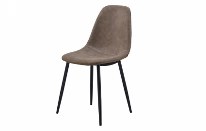 Стул Camel E-style Cowboy / Black коричневого цвета 45x55x84 см,  стиль современный