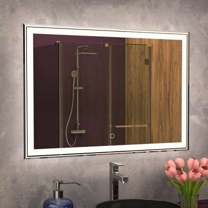 Зеркало Art&Max Zoe AM-Zoe-1000-800-DS-F 100х80 прямоугольное,  в современном стиле