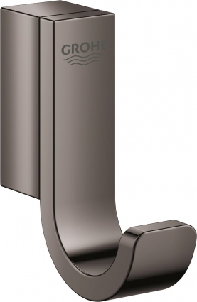 Крючок Grohe Selection 41039A00 темный графит в современном стиле