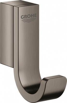 Крючок Grohe Selection 41039AL0 темный графит в современном стиле