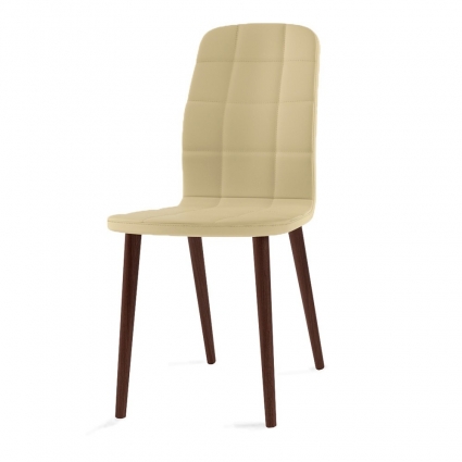 Leset Cтул Айсен экокожа Кремовый 44x60x97 см,  стиль 