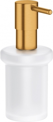 Дозатор Grohe Essentials 40394GN1 холодный рассвет золото, подвесной