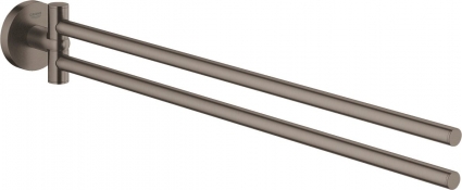Полотенцедержатель Grohe Essentials 40371AL1 темный графит сталь, подвесной