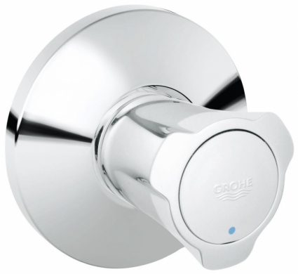 Внешняя панель GROHE Costa L для встраиваемых вентилей, синяя маркировка