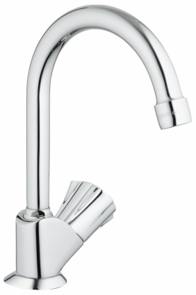 Вентиль для раковины GROHE Costa L (без смешивания) двухвентильный, хром
