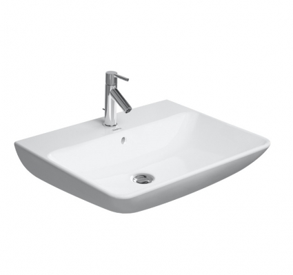 Раковина подвесная Duravit ME by Starck 60 см цвет белый, прямоугольная