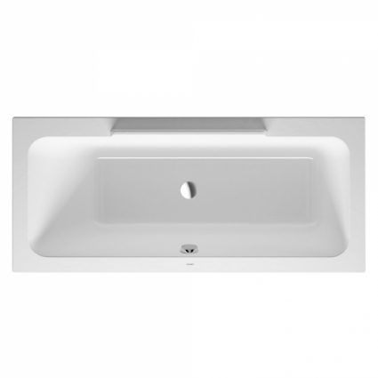 Ванна акриловая Duravit Durastyle 170х75 наклон для спины слева встраиваемая, прямоугольная