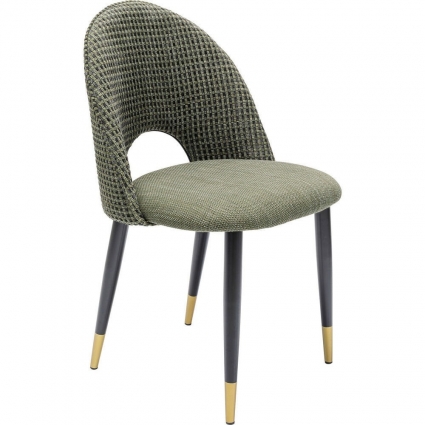 Стул KARE DESIGN Hudson зеленого цвета 47x56x83 см,  стиль современный